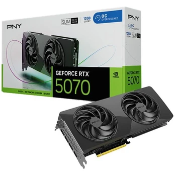 PNY GeForce RTX 5070 Slim OC (DLSS 4, 3x DisplayPort, 1x HDMI 2.1)