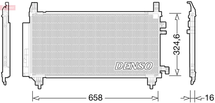 Kondensatorius, oro kondicionierius DENSO DCN50046