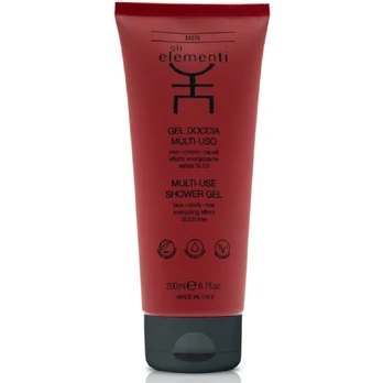 Gli Elementi Multi-Use Shower Gel dušo gelis - prausiklis vyrams, 200 ml