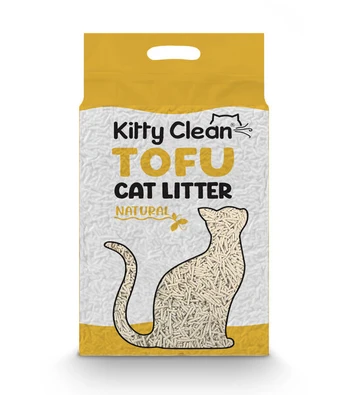 Tofu kačių kraikas Kitty Clean, 2.5kg