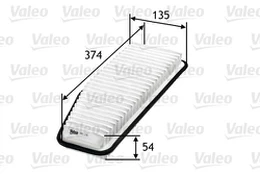 Oro filtras VALEO 585240 kaina