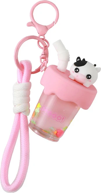 Itotal - Bubble Tea Keychain COW (XL3085)