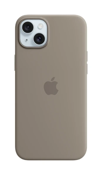 Telefono dėklas Apple Silicone Case with MagSafe, iPhone 15 Plus, šviesiai ruda