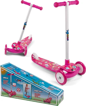California - 3-Wheel Scooter - Pink (83113)