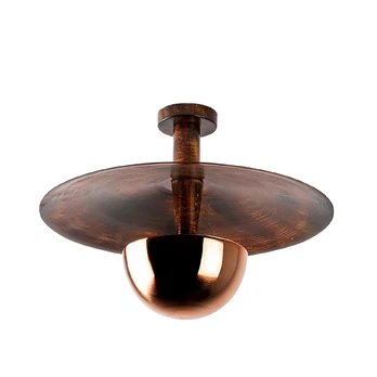 Šviestuvas lubų Opviq Chandelier Kurt 13355, ruda sp.