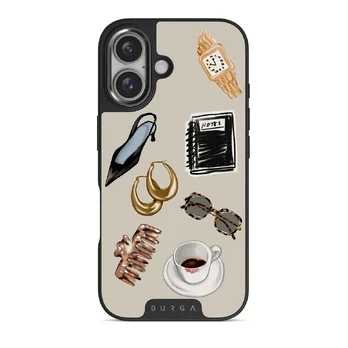 Boss Babe - iPhone 16 Plus Case, Elite Dark (MagSafe) / Gunmetal