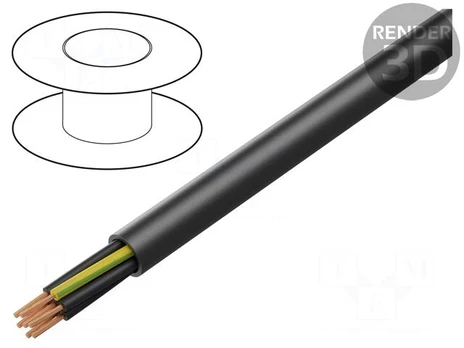 Wire | JZ-600 HMH | 7x0.75mm2 | unshielded | 600V,1kV | Cu | stranded