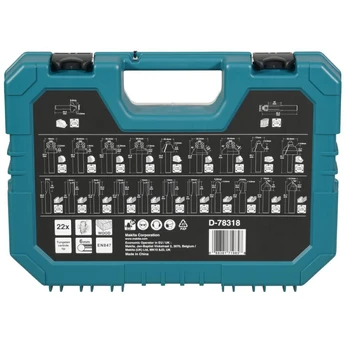 MAKITA 22-PEC. 6 mm VERSATILE