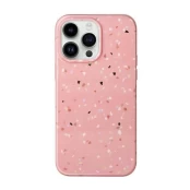 Dėklas UNIQ etui Coehl Terrazzo iPhone 14 Pro Rožinis kaina
