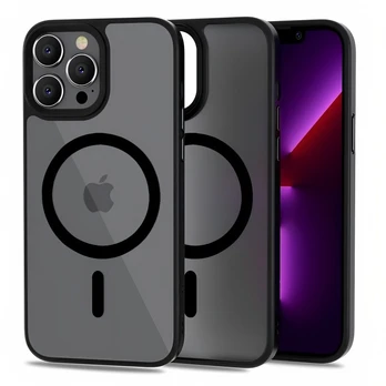 Dėklas Reach Matte MagSafe Apple iPhone 16 Pro Max juodas