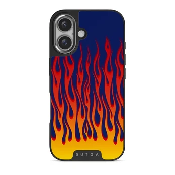 Tribal - iPhone 16 Plus Case, Elite Dark (MagSafe) / Silver