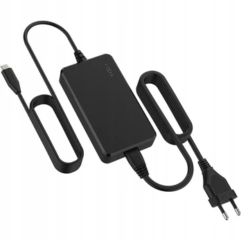 Nešiojamojo kompiuterio maitinimo adapteris Fixed Nabíjecí GaN adaptér FIXED pro notebooky s USB-C, podpora PD 3.0, 100W, černý