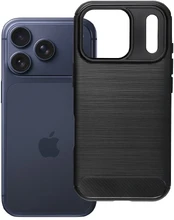Dėklas na iPhone 17 Pro / 18 Pro Carbon 2.0 juoda kaina