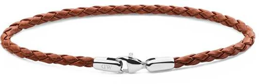 Daniel Wellington Braided ruda leather bracelet St Mawes Daniel DW0040174