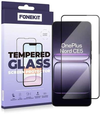 FoneKit Full Cover panssarilasi, OnePlus Nord CE5