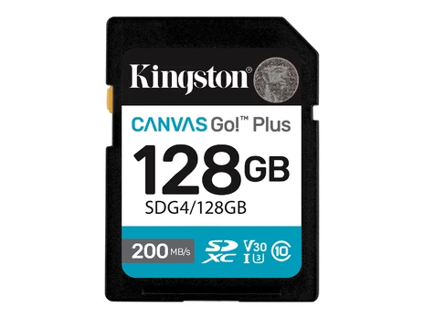 Kingston CANVAS Go Plus 128GB SDG4/128GB