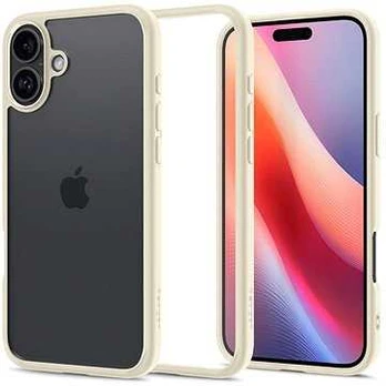 Dėklas Spigen Ultra Hybrid, mute beige - iPhone 16 Plus