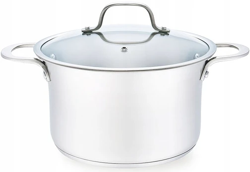 Puodas 18cm 1,75l iš nerūdijančio plieno