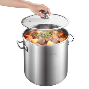Vevor Nerūdijančio plieno puodas 19,9 l