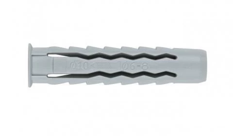 Nailoniniai 4 segmentų kaiščiai, 8 x 40 mm, 100 vnt.