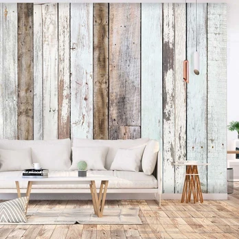 Artgeist Fototapetas - Multi-colored Boards