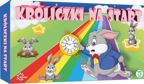 Abino Žaidimas KRÓLICZKI NA START