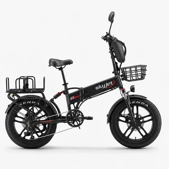 Elektrinis dviratis Skyjet GTIII PRO PLUS Juodas (GTIIIPBL)