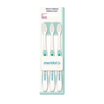 Meridol Soft Toothbrush 3 pcs Unisex