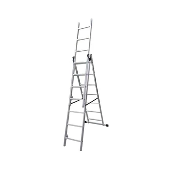 Daugiafunkcinės aliuminio kopėčios, Drabest Home 3x7