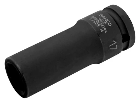 Šešiakampė smūginė galvutė 1/2" ,prailginta, 32mm K7806M Bahco