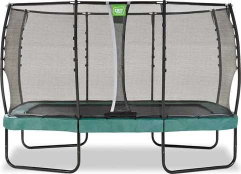 EXIT Allure Premium trampoline 214x366cm - žalias