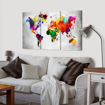 Artgeist Paveikslas - Artistic World - Triptych