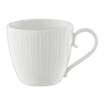 Puodelis AMBITION Perla, baltos sp., porcelianas, 210 ml