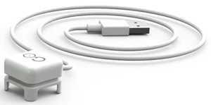 Kabelis GoCube Charging Cable USB, Magnetic GoCube Plug, 0.9 m, balta