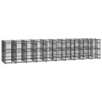Lauko voljeras šunims, plienas, 18,43m&sup2;