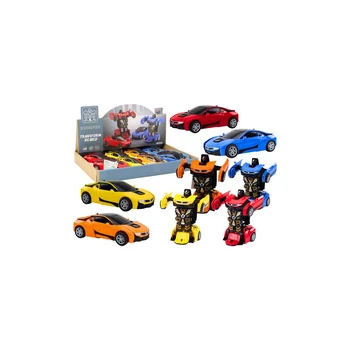 Lean Toys Auto-Robot 2in1 Robot 4 Colors