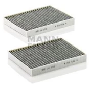 Filtras, salono oras MANN-FILTER CUK 2736-2 kaina