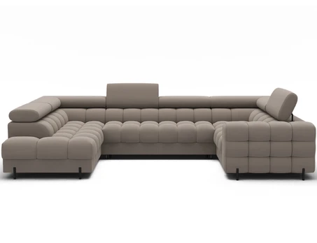 eltap Kampinė sofa, Fectory, 346x205x93 cm, Bežinė