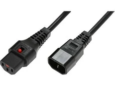Maitinimo kabelis MicroConnect Microconnect PC1070 maitinimo kabelis juodas 4m C14 panelis C13 panelis