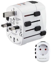 Adapteris Hama World Travel Pro White kaina
