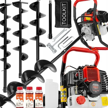 Benzininis žemės grąžtas Red Technic RTSWG0106