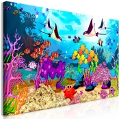 Artgeist Paveikslas - Underwater Fun (1 Part) Wide kaina