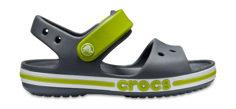 CROCS basutės, žalios, 205400-025