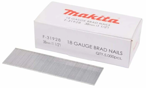 Vinys statybinės Makita, 38 mm x 1.2 mm, 5000 vnt.