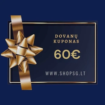 Dovanų kuponas 60 €