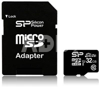 SILICON POWER 16GB, MICRO SDHC UHS-I, SDR 50 mode, Class 10, with SD adapter