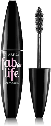 Blakstienų tušas Claresa Fab For Life 01 Deep Black, 12 ml kaina