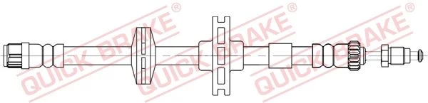 Stabdžių žarnelė QUICK BRAKE 32.839