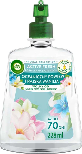 Osram AIR WICK ACTIVE FRESH REFRESHER REFRESHER OCEANIC BREZE IR ROJAUS VANILĖ
