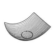 Serviravimo krepšelis Okko, metalas, 310 mm x 230 mm kaina